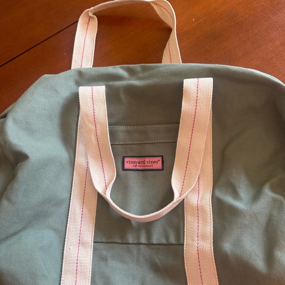 Vineyard Vines Kids Bag - Green and Pink